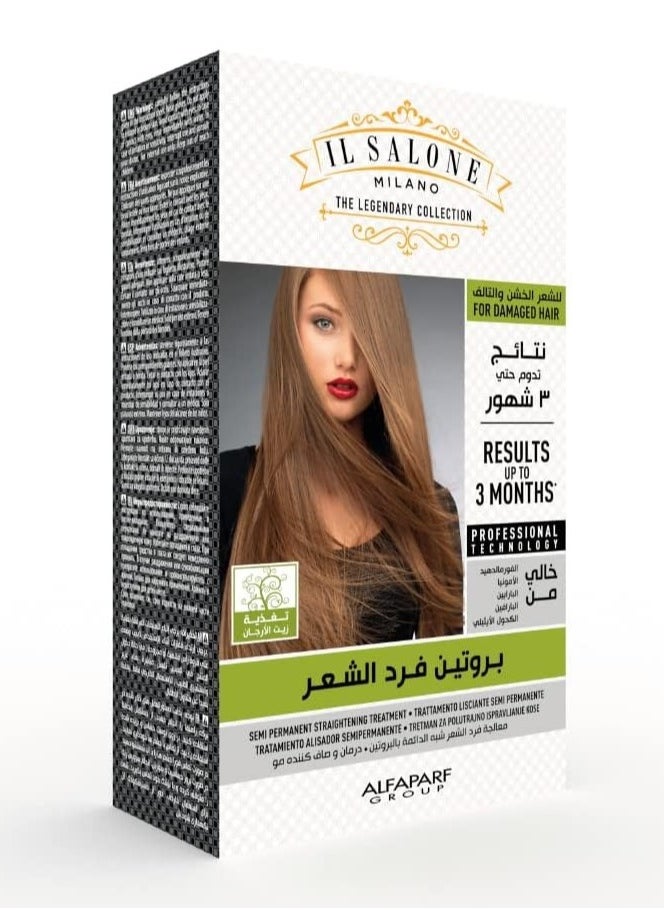 ALFAPARF MILANO IL Salone Protein Straightening Kit With Argan Oil  - Image 1