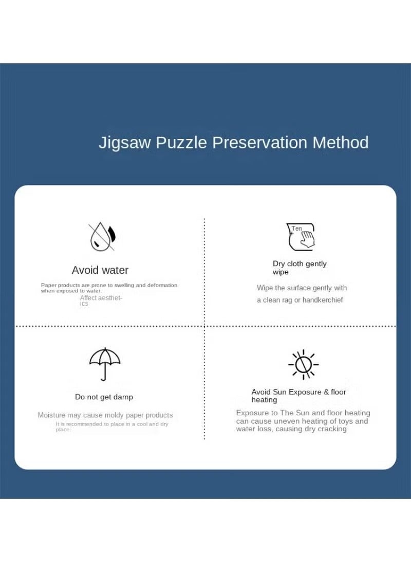 Anna 1000-Piece Thick Cardboard Puzzle for Stress Relief and Decoration - Image 5