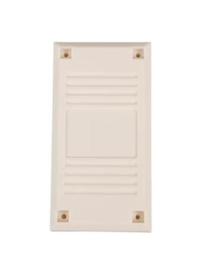 White Plastic Outdoor Electrical Junction Box For Reliable Power Control - Image 1