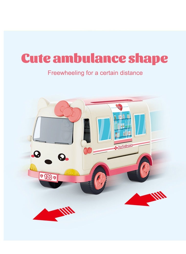 GULFLINK DIY Educational Kids Pretend Role Play Toy Simulation Toys For Kids Pink - Image 3