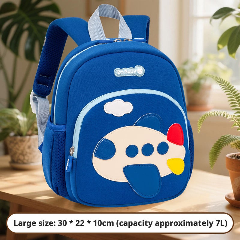 Sesame Baby Kids Lightweight Backpack, Cute Cartoon School Bag, 4 Colors Available - Image 5
