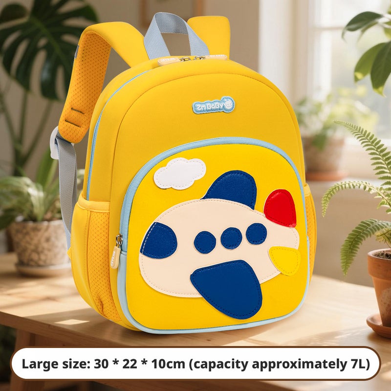 Sesame Baby Kids Lightweight Backpack, Cute Cartoon School Bag, 4 Colors Available - Image 4