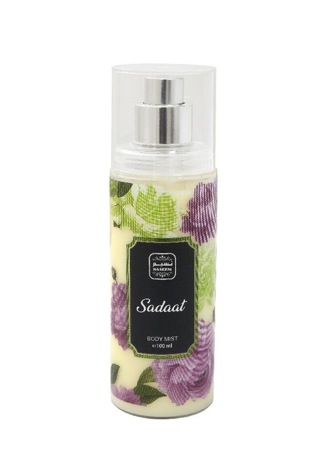 Sadaat Body Mist Eau De Parfum for Men & Women - 100ml
