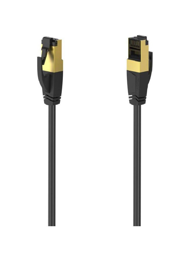 هاما كابل شبكة STP مطلي بالذهب من الفئة 8 RJ45 بطول 5.00 متر (5.47 ياردة)