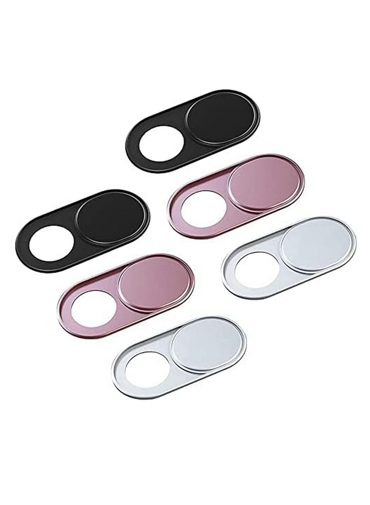 6 Pack Laptop Camera Cover Slide – Ultra Thin Webcam Lens Cover for Laptop, PC, MacBook, iPad, Tablet, Smartphone, Echo Spot – Easy Slide-on Design