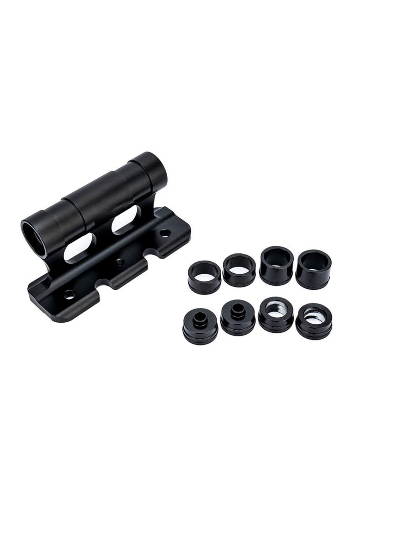 Excefore Bike Fork Mount, Bike Car Rack Carrier, Aluminum Alloy Bicycle Fork Bracket, Suitable for Outdoor Travel Transporting Bicycle, Fits Thru Axle Fitments Sizes 100*5/100*12/100*15/110*15mm - Image 1