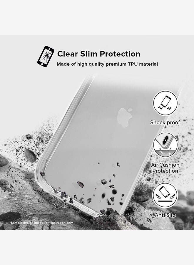 Stylizedd Classic Clear Case for Apple iPhone 12 ProSoft TPU Gel Thin Transparent Flexible Cover -Football Team - Uruguay  Player Name - Valverde - Image 4
