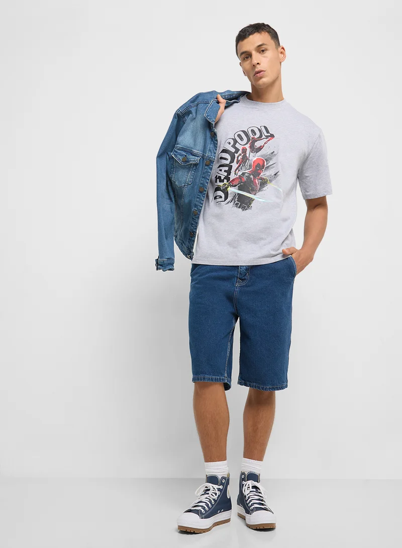 MARVEL Oversized Graphic T-Shirt