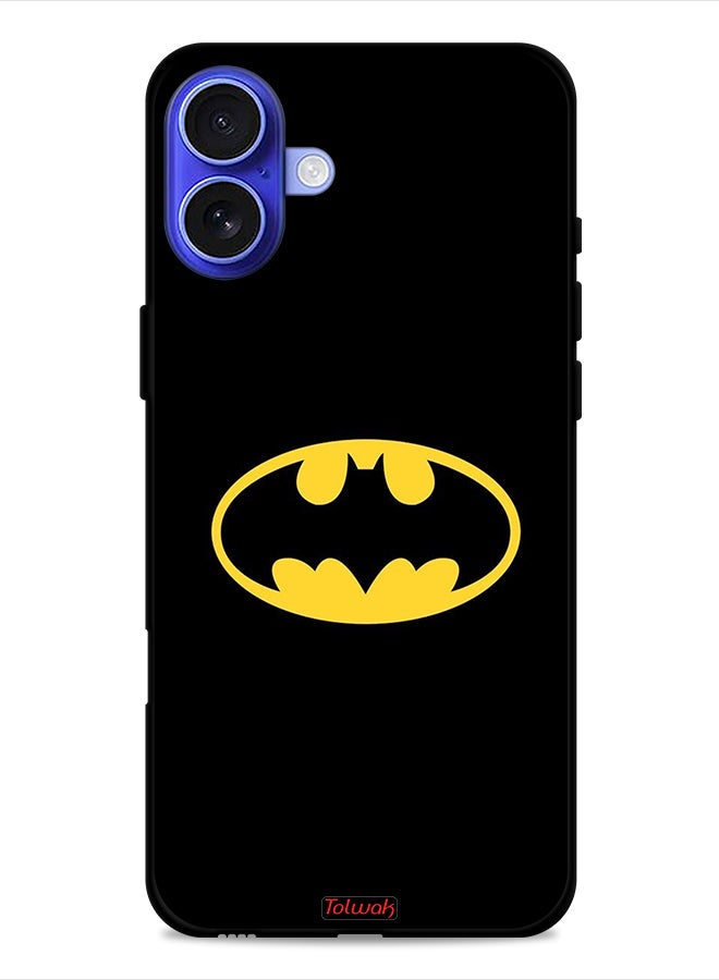 Tolwak Apple iPhone 16 Protective Case Cover Batman Logo - Image 1