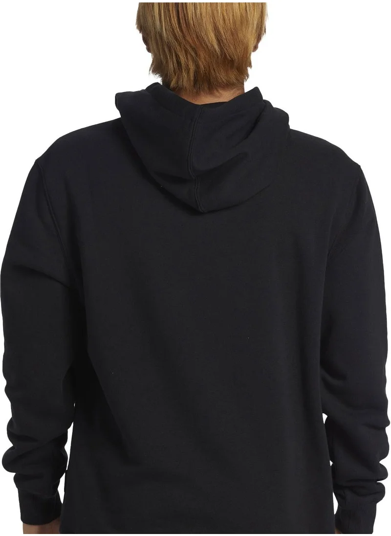 QUIKSILVER Quiksılver Big Logo Hoodie Men's Black Sweatshirt AQYFT03356-999