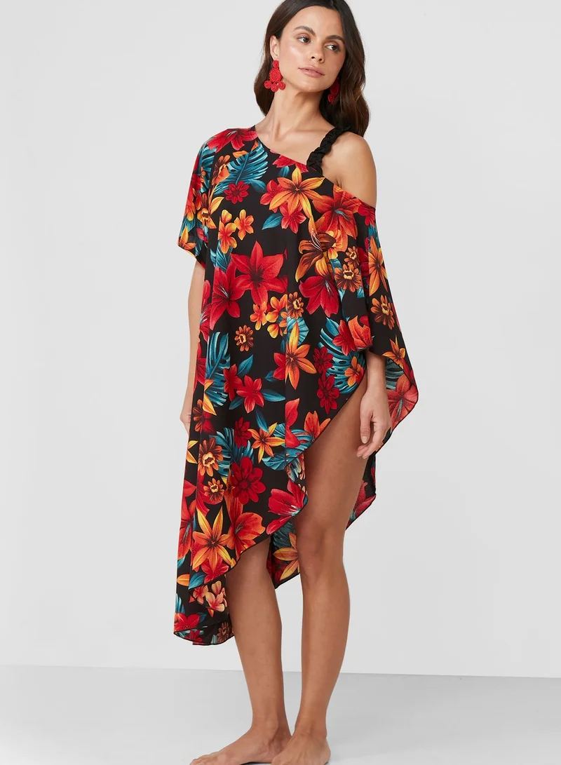 Ginger Printed Cover Up