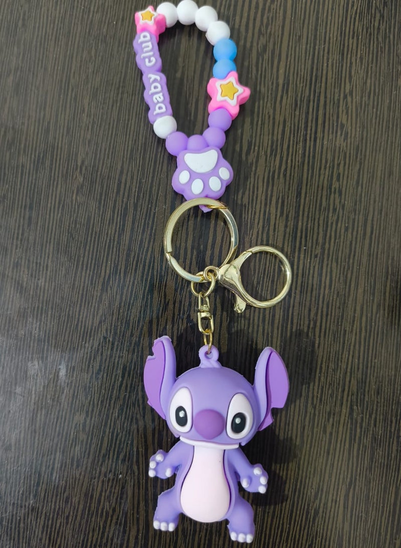 ستيتش سلسلة مفاتيح دمية غرزة لطيفة ملحقات المعصم لحقيبة الظهر وحقيبة اليد ومفاتيح السيارة - Image 2