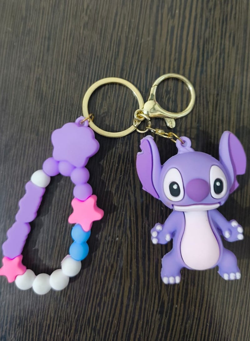 ستيتش سلسلة مفاتيح دمية غرزة لطيفة ملحقات المعصم لحقيبة الظهر وحقيبة اليد ومفاتيح السيارة - Image 3