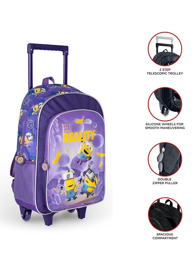 يونيفرسال مجموعة صناديق يونيفرسال مينيونز إسكيب فروم رياليتي 5 في 1 مقاس 18 بوصة - Image 2