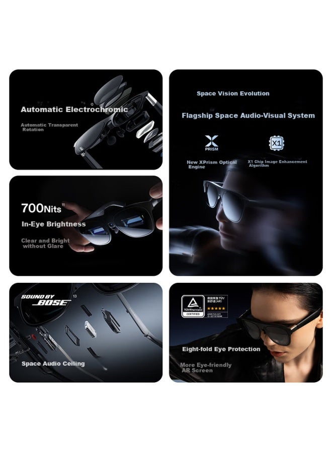 Xreal One Pro Smart Ar Gl L Size Native 3dof Hovering 556" Adjustable Portable Screen 57°fov Pre-purchase Customer Service For Pupillary Distance Measurement Non-vrai Gl - Image 3
