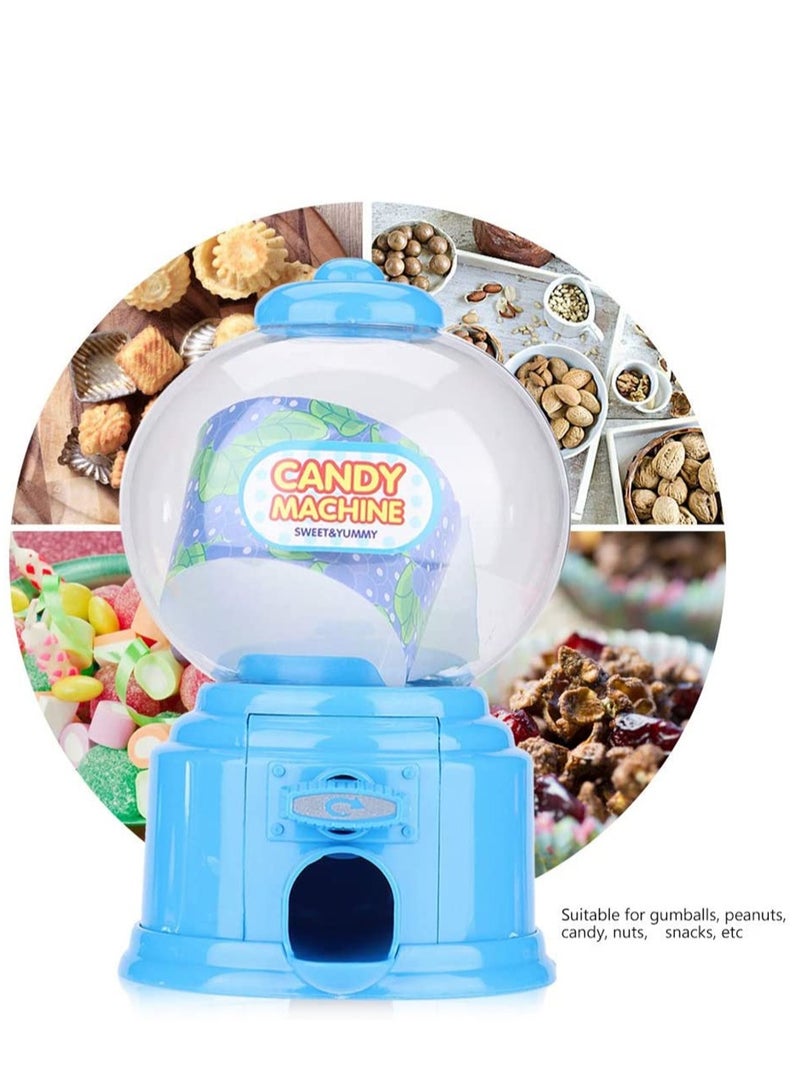 Candy Vending Machine, Portable Children Machine Plastic Mini Gumballs Dispenser Kids Kindergarten Gift, Vintage Style Sweet Bubblegum Fun Toy for 3 age  - Image 3