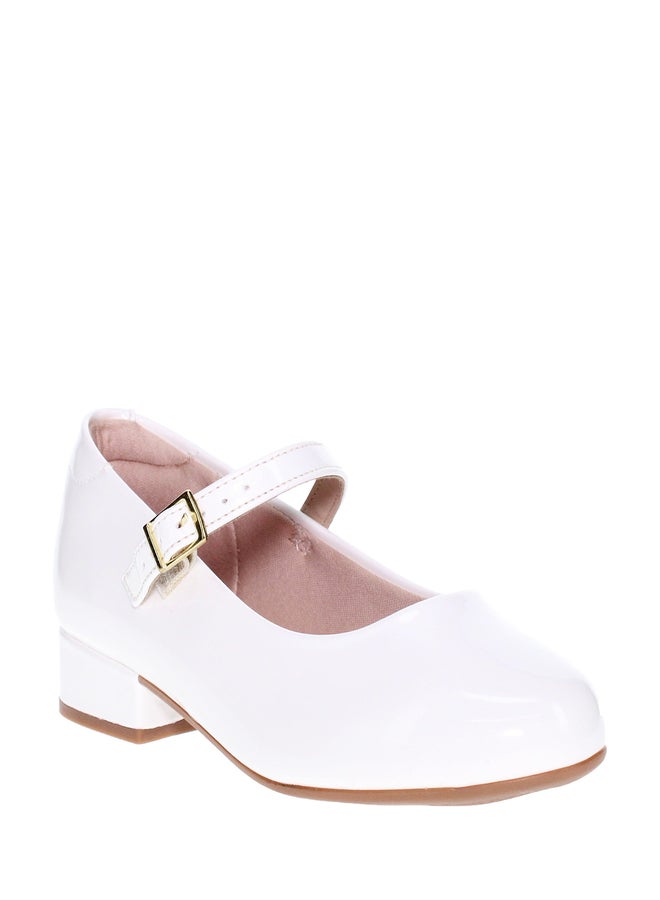 MOLEKINHA Solid Mid Heel School Shoes - Image 1