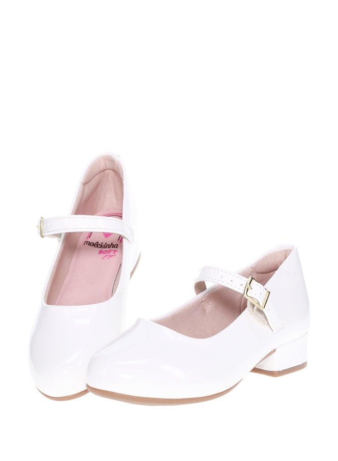 MOLEKINHA Solid Mid Heel School Shoes - Image 5