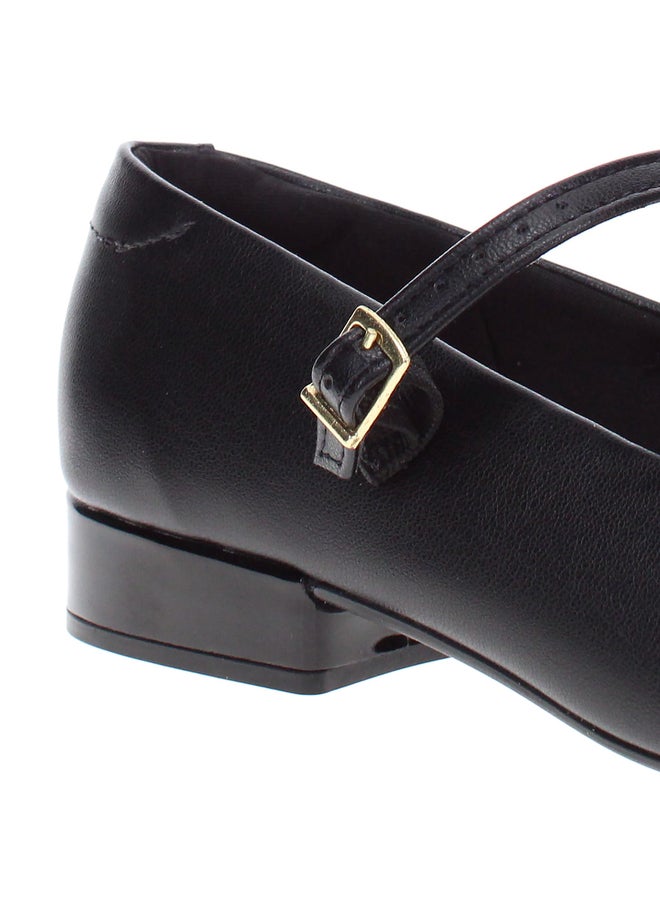 MOLEKINHA Solid Mid Heel School Shoes - Image 2