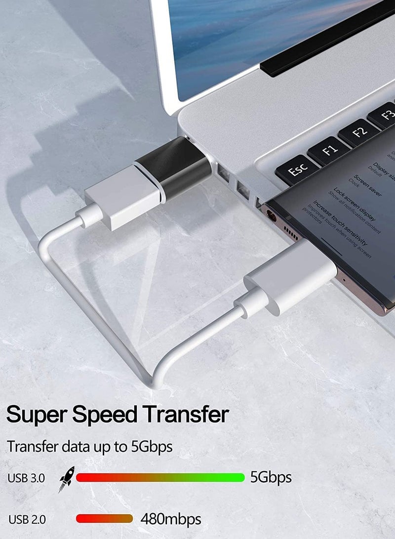 Type C to USB A 3.0 OTG Adapter USB Type C Male to USB A Female - Image 3