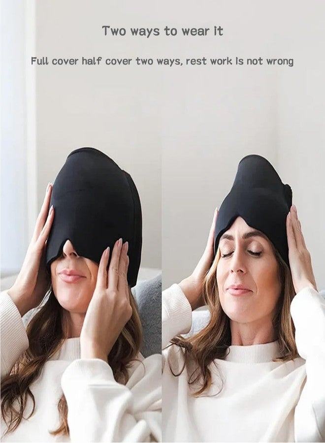 CELEORIS Migraine Relief Cap – Hot & Cold Therapy Headache Cap for Migraine, Sinus & Tension Relief | Thermax Gel Ice Head Wrap for Instant Comfort & Relaxation – Reusable Migraine Cap for Men & Women - Image 5
