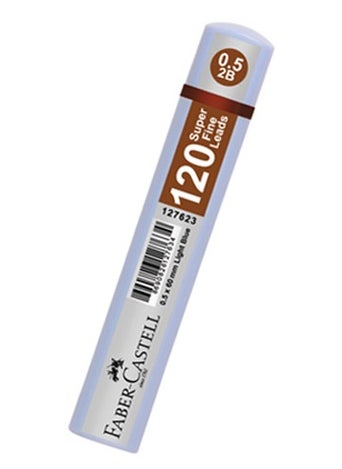 GRIP Min 0.7 2B 60mm 120pcs Red Tube