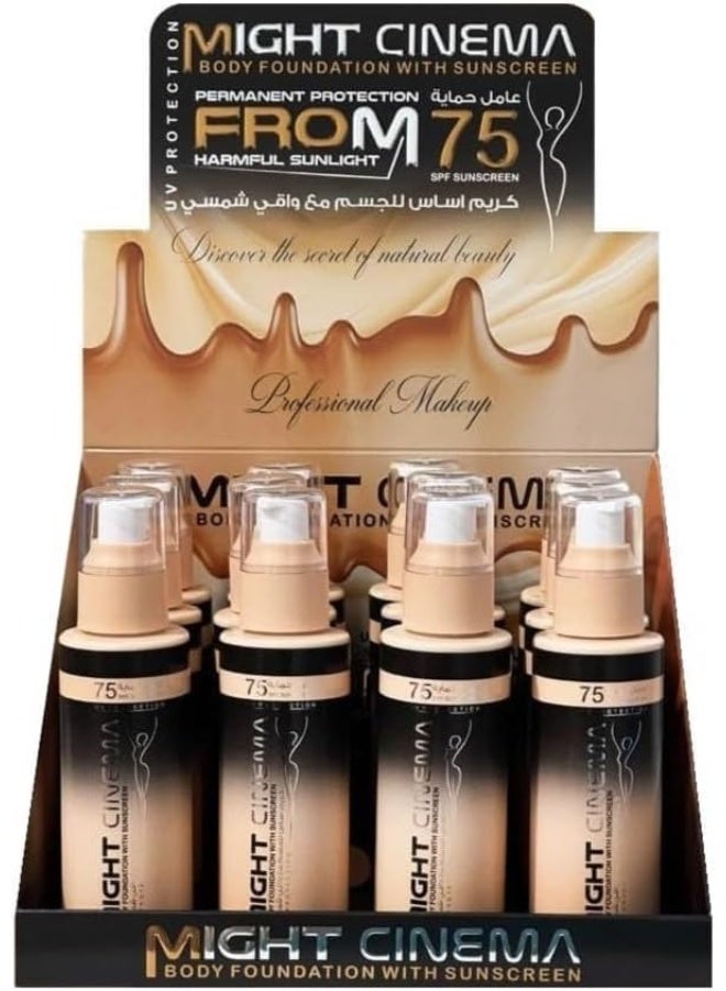 Foundation, Body Foundation With Sunscreen, 75SPF, 110g, No.103