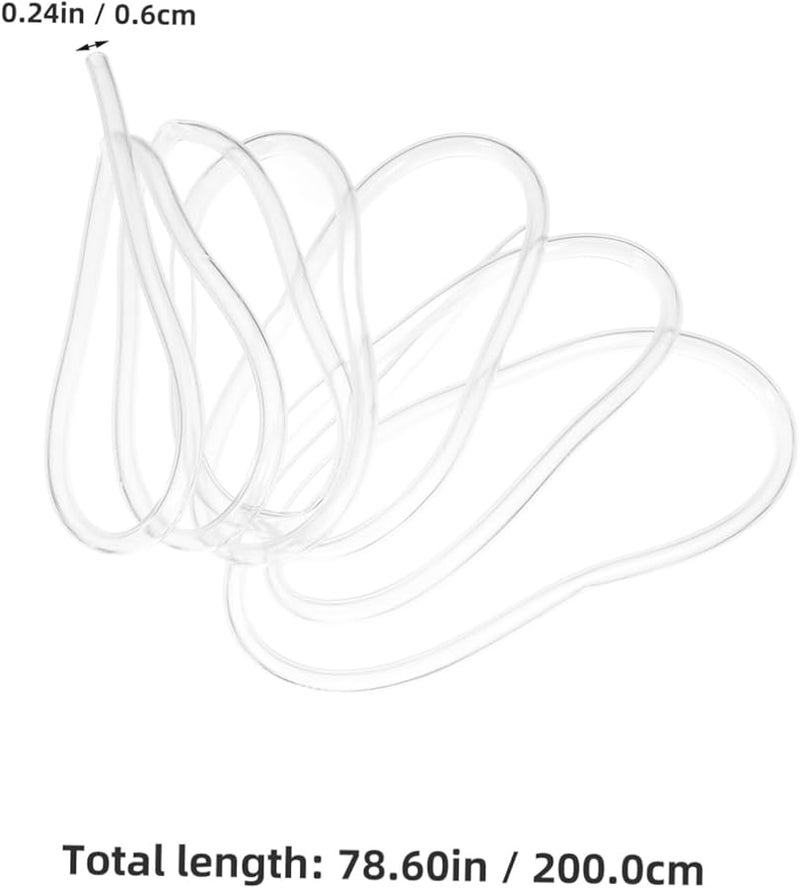 Flexible High Pressure Brewing Tube With Hose Clamps For Home Beer Dispensing Kegerator - Image 3