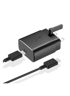 45W USB C Samsung Super Fast Charger Plug with USB C Cable for Samsung Galaxy S24 Ultra/S23+/S23/S22 Ultra/S22/S21 Ultra/S21/S20 Ultra/S20/Note 20/Note10 plus/A55/A16/A35/A34/A33/A16/A15/M50Tab S9 Ultra/Tab S9+/Tab S8/Tab S8/Tab S10/Tab S10+