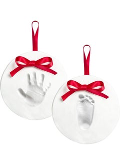 pearhead Pearhead Babyprints Baby's First Handprint or Footprint Ornament Kit  - Image 1