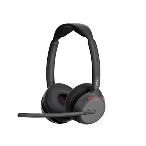 EPOS Impact 1061 Wireless Headset for PC with Noise-Canceling Mic, AI Voice Clarity, Super Wideband Audio, BrainAdapt Comfort, Durable Design for Office and Business Professionals - Image 1