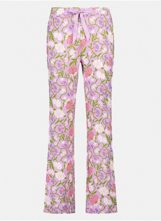 hunkemoller - Pant Jersey Str Flower - Image 1