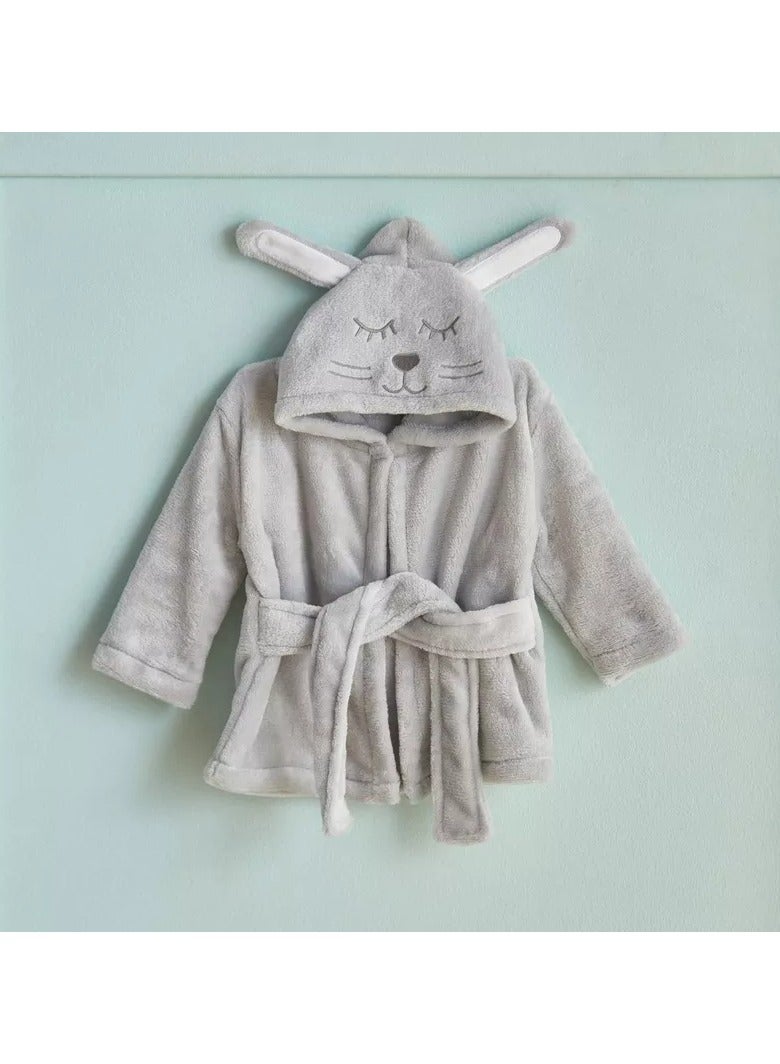 هوم بوكس رداء حمام من الفلانيل للقطط من بلاي لاند - كبير - Image 1