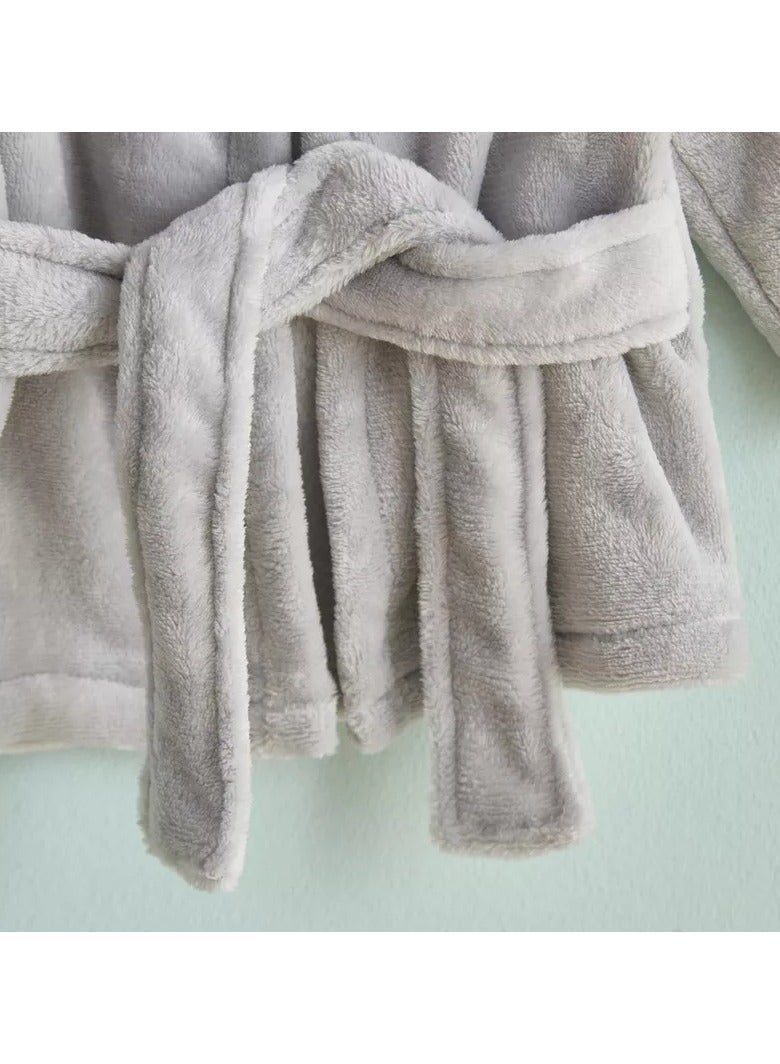 هوم بوكس رداء حمام من الفلانيل للقطط من بلاي لاند - كبير - Image 3