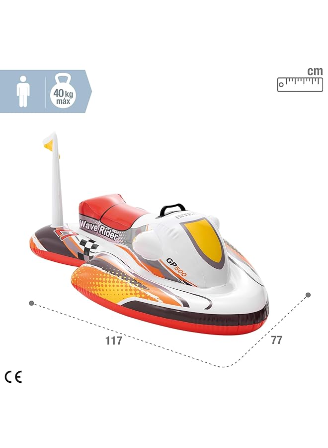 INTEX 57520Np Wave Rider Ride On 117 X 77 Cm - Image 4
