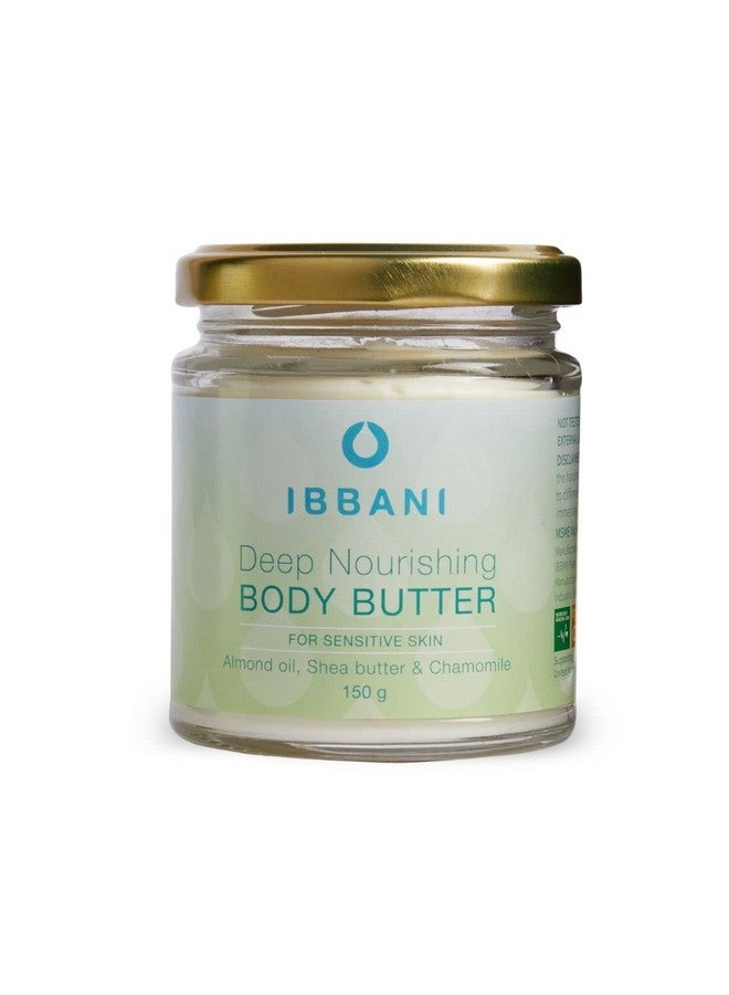 IBBANI Naturals Deep Nourishing Body Butter For Sensitive Skin | Cold-Pressed Body Butter Cream For Women and Men | Organic Moisturizing Body Lotion 150 Grams - Image 4