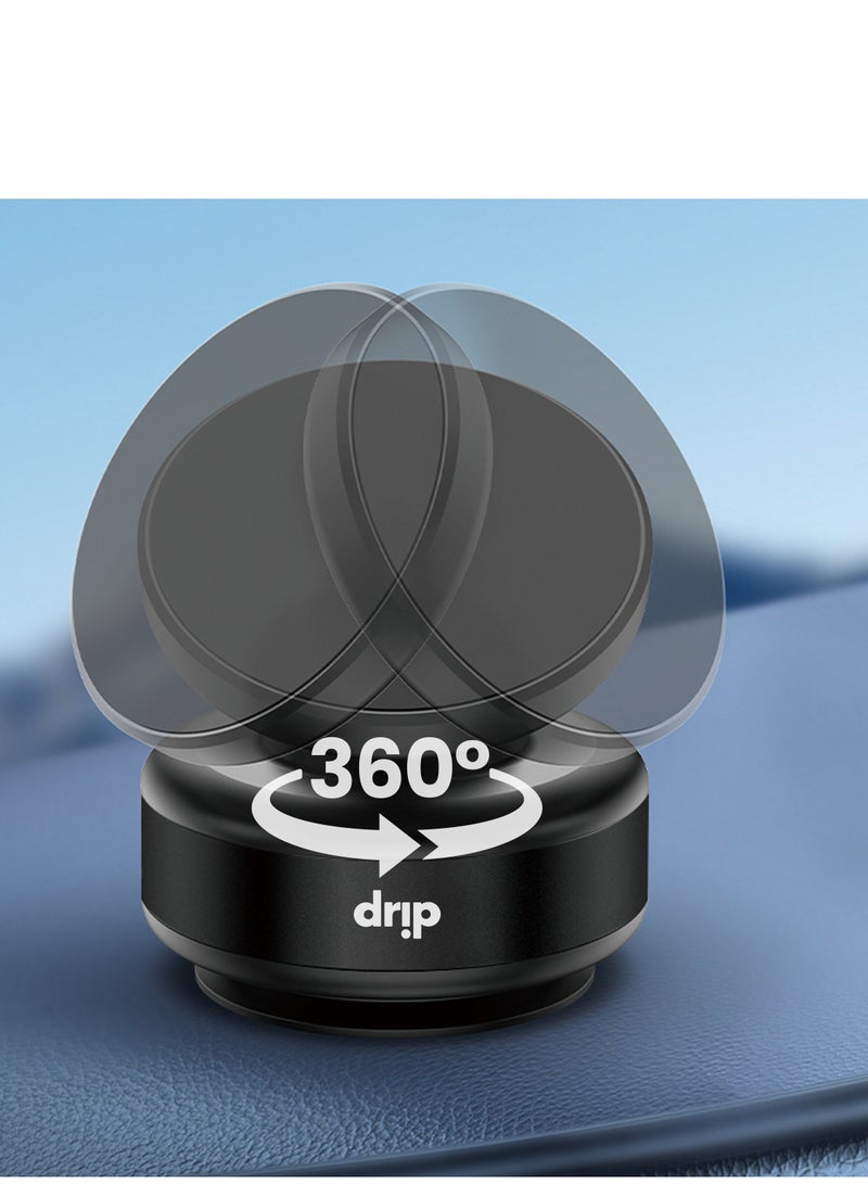 Drip 360° Rotation Magnetic Phone Mount with Vacuum Suction Black - Ultimate Stability & Convenience - Image 4
