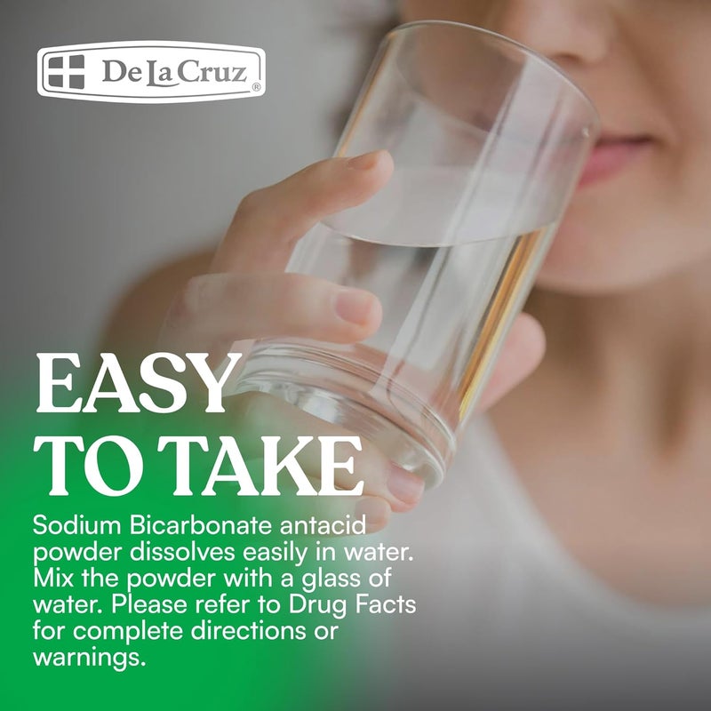 De La Cruz Sodium Bicarbonate Antacid Powder - 4 OZ - Image 5