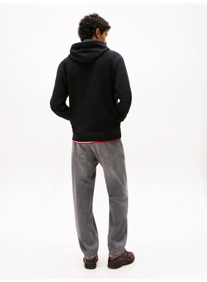 TOMMY JEANS Flag Logo Terry Hoody