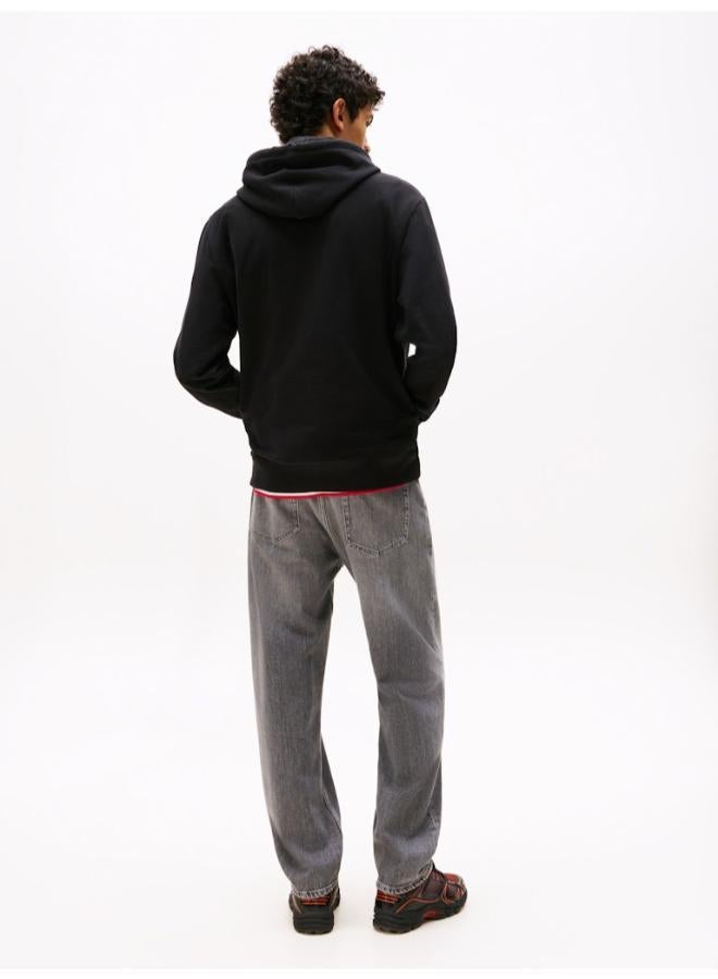 TOMMY JEANS Flag Logo Terry Hoody - Image 4