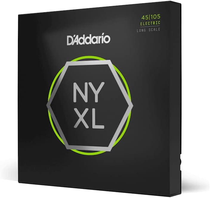 D'Addario NYXL Bass Guitar Strings - 45-105 Regular Light Top/Medium Bottom, Long Scale - Image 1