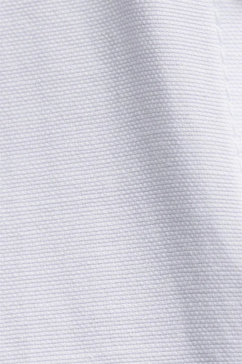 تودورس Classic Fit Long Sleeve Oxford Texture Collar Buttoned Pocket Embroidered Men's Shirt
