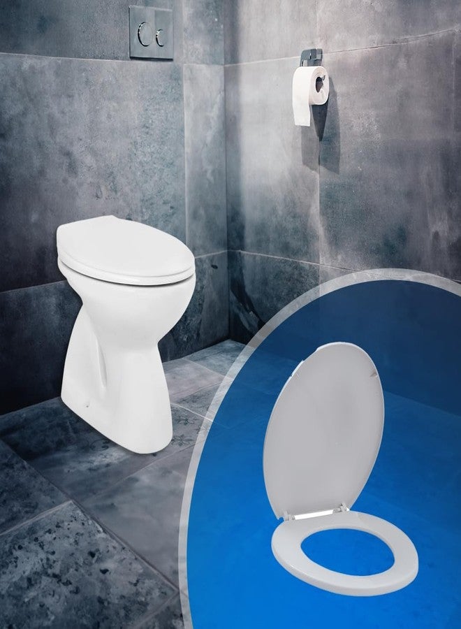 Parryware غطاء مقعد المرحاض باري وير كومفورت + | E83411C | غطاء مقعد مرحاض أبيض | لأدوات الحمام - Image 2
