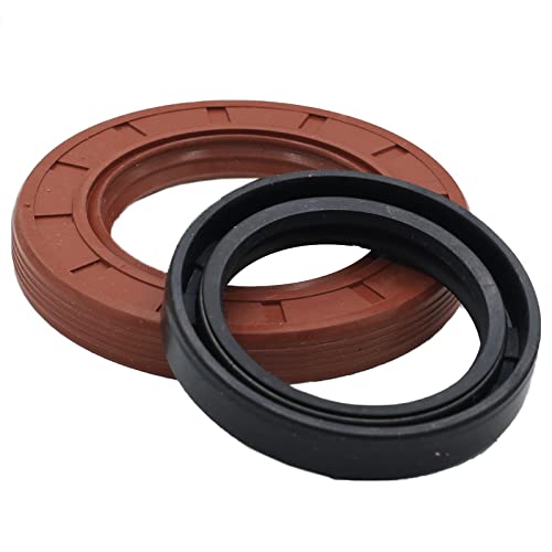 PLENTZOM Bottom Crank Lower Oil Seal 920497028 920497010 Compatible with Kawasaki FH531V FH541V FR FS FX Series 4 Stroke Engine 920497028920497010 - Image 1