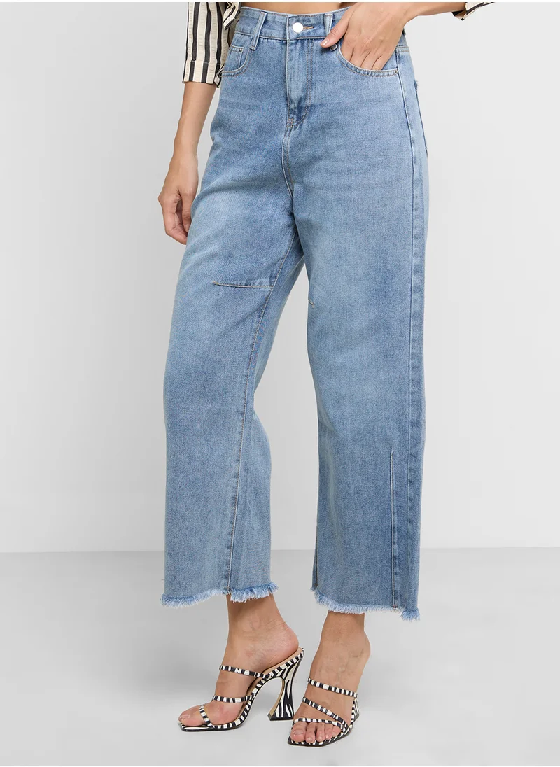 جينجر Wide Leg Jeans