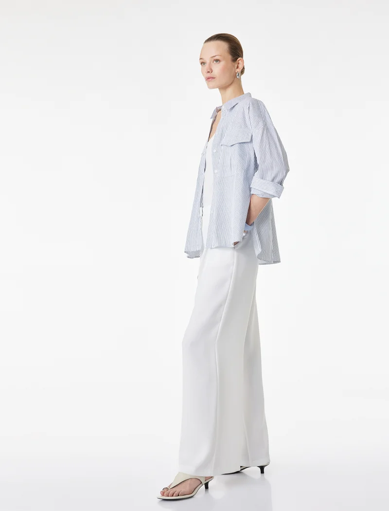 كوتون Wide Leg Pants