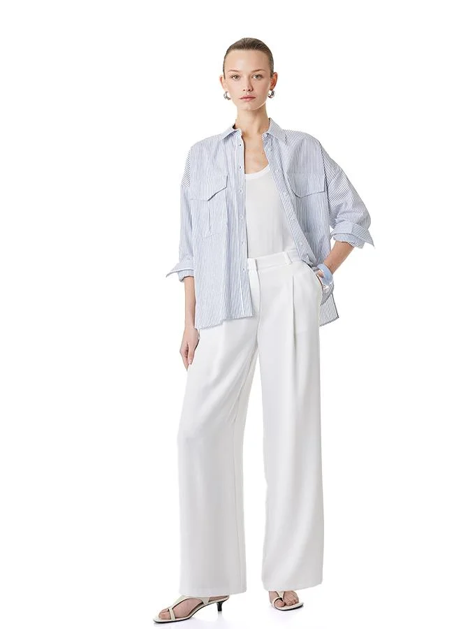 كوتون Wide Leg Pants