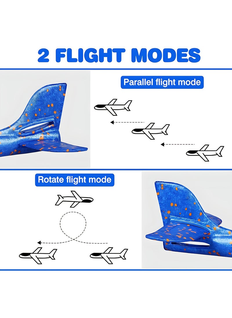 MAGIC VAULT Airplane Throwing Foam Plane Glider Airplane, Gifts for Kids Boy, Outdoor Sport (4 Pack)  - Image 4