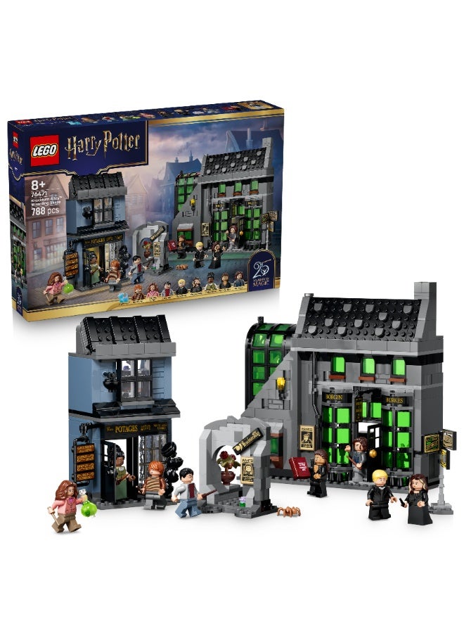LEGO Harry Potter Knockturn Alley Wizarding Shops Toy 76471 (Age 8+, 788 Pieces) - Image 1