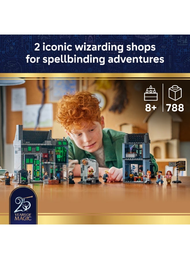 LEGO Harry Potter Knockturn Alley Wizarding Shops Toy 76471 (Age 8+, 788 Pieces) - Image 4
